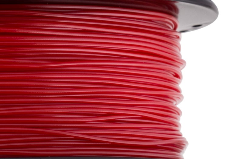 HATCHBOX PETG 3D Printer Filament, Dimensional Accuracy +/- 0.03 mm, 1 kg Spool, 1.75 mm, Red - Image 2